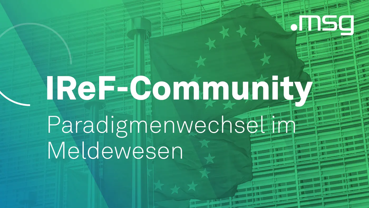 IReF-Community - Paradigmenwechsel im Meldewesen